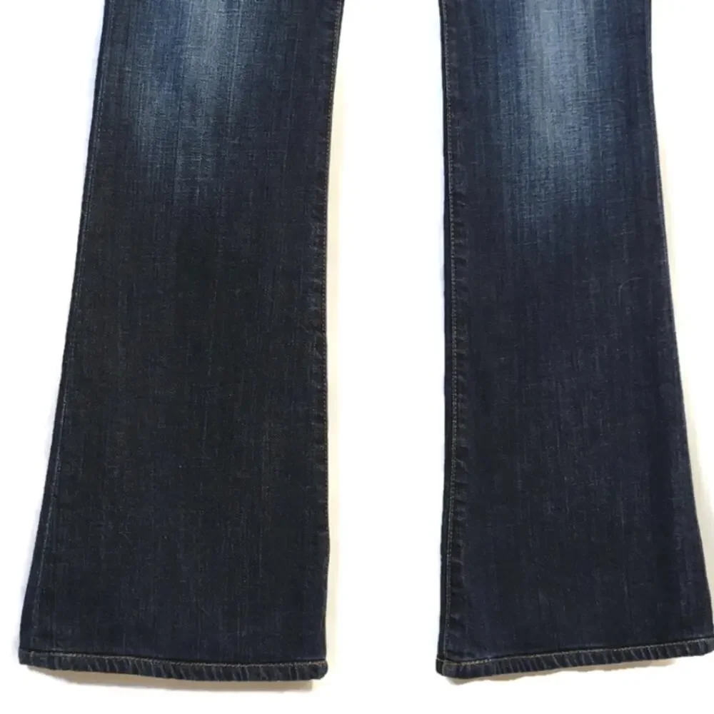 JOE'S Jeans Visionaire Flare Denim Jean Stephanie Dark Wash Mid Rise Stretch 28 - Picture 4 of 13